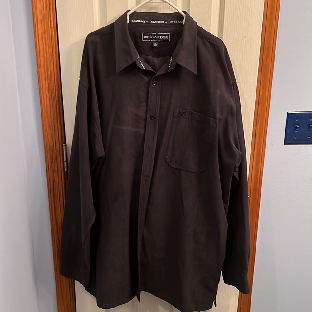 2 pc-Stardom casual black men’s leisure set 3XL